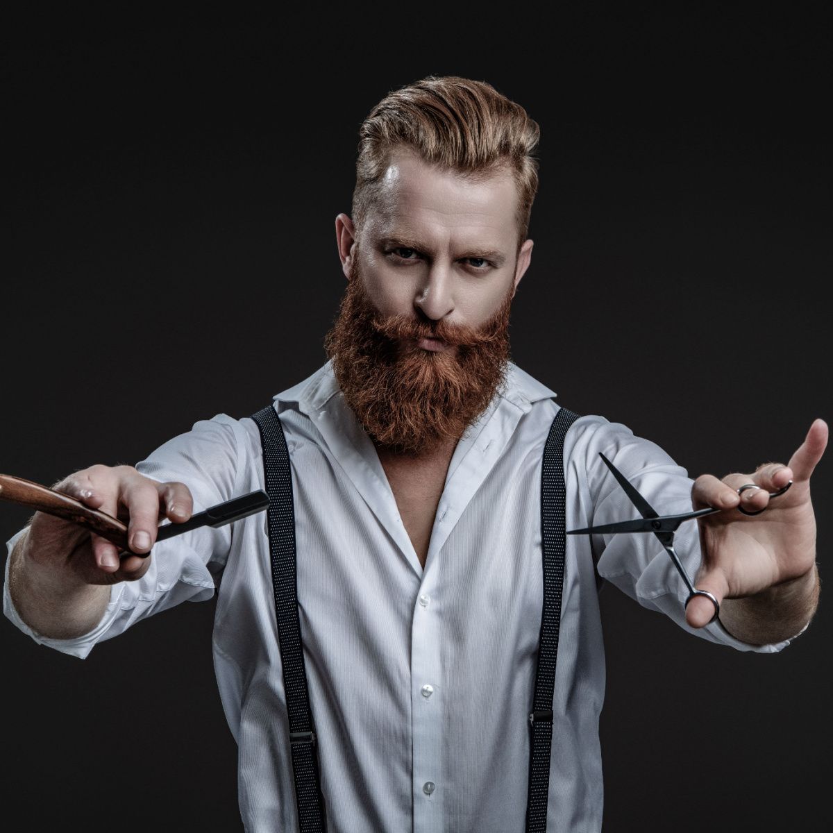 A professional Houston barber has skills beyond great cuts.